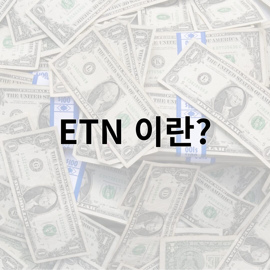 ETN 이란?